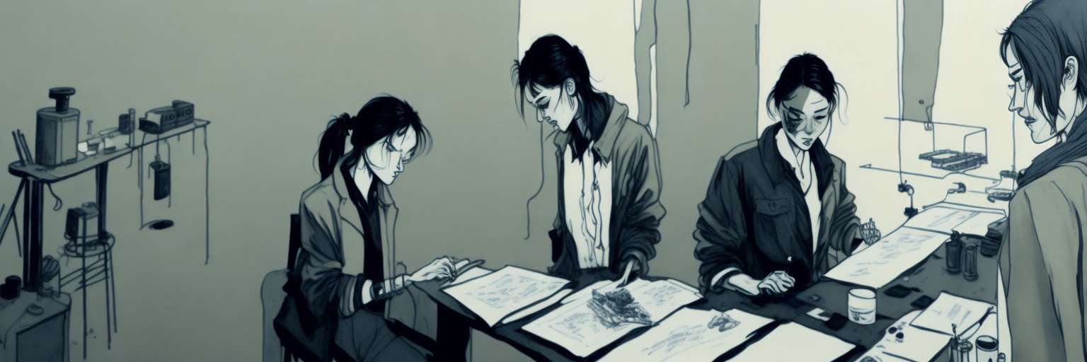 Leonardo Diffusion muted ink painting muted colors rice paper 0 9 Acelera Profissional