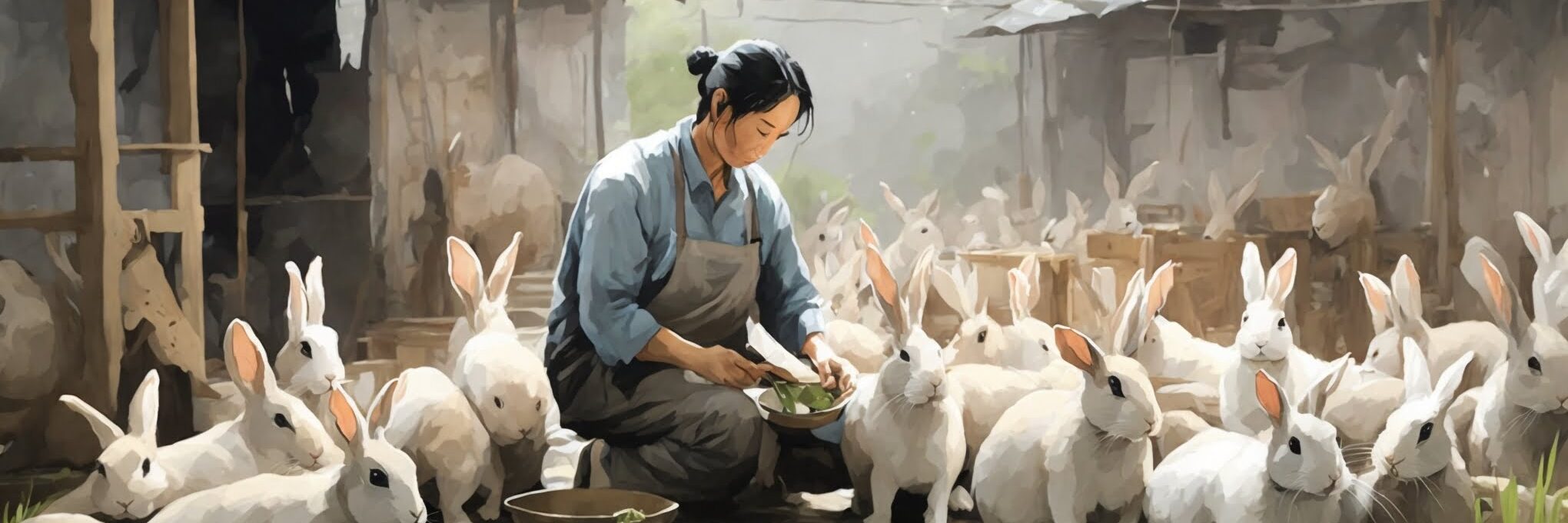 O que faz o Cunicultor 2 Leonardo Diffusion muted ink painting muted colors rice paper 0 e1693842769635 Acelera Profissional